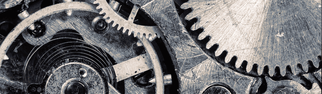 Gears as a representation of continuous integration and continuous delivery and continuous deployment